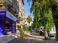 A Turkcell mobile phone shop is seen in Alanya, Turkey, on November 3, 2024. (