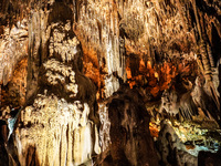 Damlatas Cave is seen in Alanya, Turkey, on November 5, 2024 (