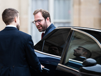 Antoine Armand, Minister of the Economy, is at the Elysee Palace for the bilateral meeting between French President Emmanuel Macron and the...