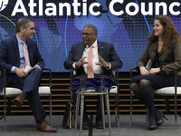 US Department of State Assistant Secretary for Western Hemisphere Affairs Brian Nichols speaks about a new development program and the devel...