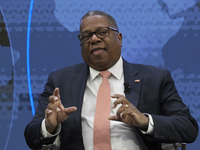 US Department of State Assistant Secretary for Western Hemisphere Affairs Brian Nichols speaks about a new development program and the devel...