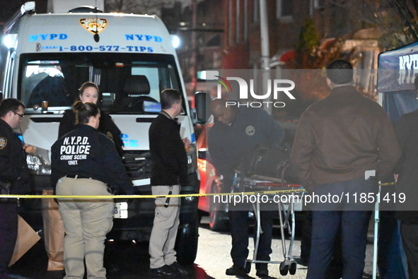 A 28-year-old man dies after being shot in the head in the East Flatbush section of Brooklyn, New York, United States, on December 9, 2024....