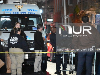 A 28-year-old man dies after being shot in the head in the East Flatbush section of Brooklyn, New York, United States, on December 9, 2024....