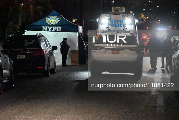 A 28-year-old man dies after being shot in the head in the East Flatbush section of Brooklyn, New York, United States, on December 9, 2024....