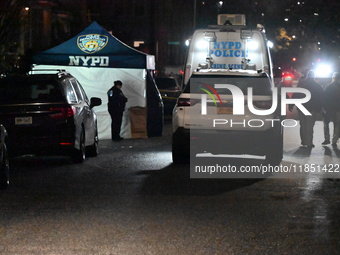 A 28-year-old man dies after being shot in the head in the East Flatbush section of Brooklyn, New York, United States, on December 9, 2024....