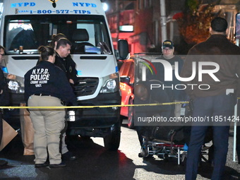 A 28-year-old man dies after being shot in the head in the East Flatbush section of Brooklyn, New York, United States, on December 9, 2024....