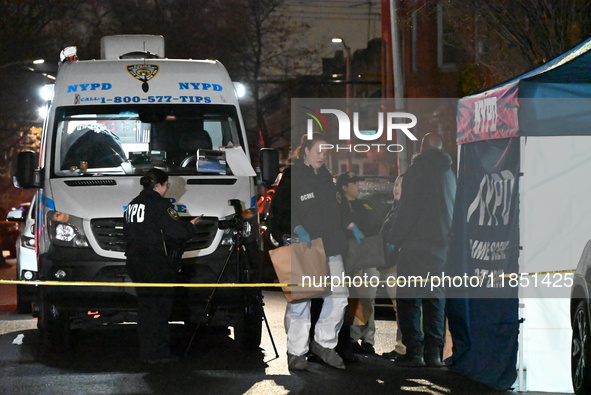 A 28-year-old man dies after being shot in the head in the East Flatbush section of Brooklyn, New York, United States, on December 9, 2024....