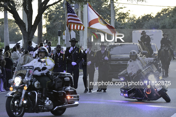 At the 7th Annual Twilight Parade in Hunters Creek, Florida, on Saturday, October 7, children and families take to the streets to watch the...