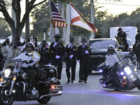 At the 7th Annual Twilight Parade in Hunters Creek, Florida, on Saturday, October 7, children and families take to the streets to watch the...