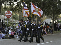 At the 7th Annual Twilight Parade in Hunters Creek, Florida, on Saturday, October 7, children and families take to the streets to watch the...