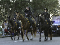 At the 7th Annual Twilight Parade in Hunters Creek, Florida, on Saturday, October 7, children and families take to the streets to watch the...