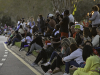 At the 7th Annual Twilight Parade in Hunters Creek, Florida, on Saturday, October 7, children and families take to the streets to watch the...