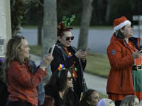 At the 7th Annual Twilight Parade in Hunters Creek, Florida, on Saturday, October 7, children and families take to the streets to watch the...