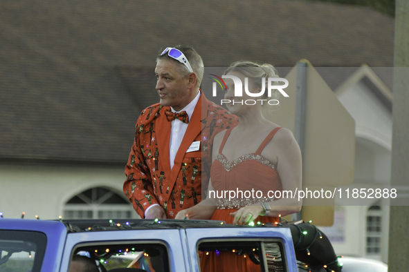 At the 7th Annual Twilight Parade in Hunters Creek, Florida, on Saturday, October 7, children and families take to the streets to watch the...