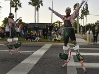 At the 7th Annual Twilight Parade in Hunters Creek, Florida, on Saturday, October 7, children and families take to the streets to watch the...