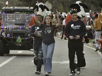 At the 7th Annual Twilight Parade in Hunters Creek, Florida, on Saturday, October 7, children and families take to the streets to watch the...