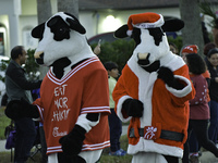 At the 7th Annual Twilight Parade in Hunters Creek, Florida, on Saturday, October 7, children and families take to the streets to watch the...