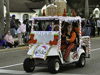 At the 7th Annual Twilight Parade in Hunters Creek, Florida, on Saturday, October 7, children and families take to the streets to watch the...