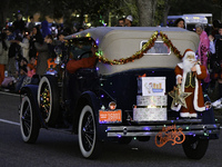 At the 7th Annual Twilight Parade in Hunters Creek, Florida, on Saturday, October 7, children and families take to the streets to watch the...