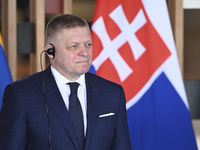 The Vice President of Brazil, Geraldo Alckmin, receives the Prime Minister of Slovakia, Robert Fico, for a bilateral meeting at the Itamaty...