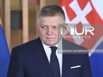 The Vice President of Brazil, Geraldo Alckmin, receives the Prime Minister of Slovakia, Robert Fico, for a bilateral meeting at the Itamaty...