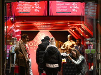 KRAKOW, POLAND - DECEMBER 10:   
Front of the  Polonia Wax Museum, in Krakow’s in the historic Old Town, on December 10, 2024 in Krakow, Pol...