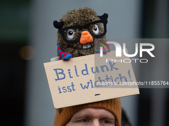 Thousands of public sector workers from several non-public organizations, German labor unions, and care day workers march for better pay and...