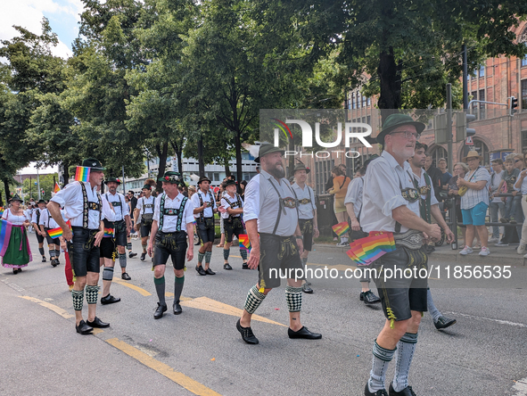 In Munich, Bavaria, Germany, on June 22, 2024, the city hosts its annual Christopher Street Day (CSD) celebration, an event dedicated to pro...