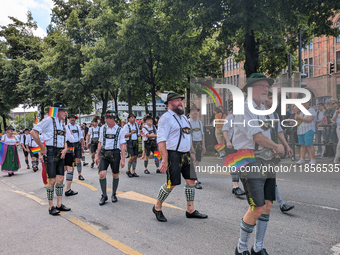 In Munich, Bavaria, Germany, on June 22, 2024, the city hosts its annual Christopher Street Day (CSD) celebration, an event dedicated to pro...