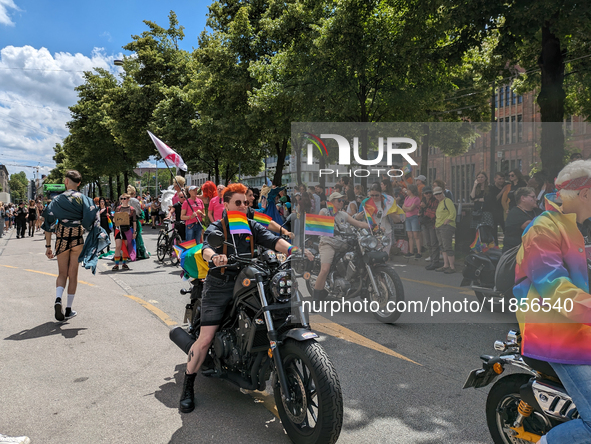 In Munich, Bavaria, Germany, on June 22, 2024, the city hosts its annual Christopher Street Day (CSD) celebration, an event dedicated to pro...