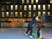 The Christmas market at Werksviertel-Mitte in Munich, Germany, on December 11, 2024, operates from November 14 to December 20, 2024, and off...