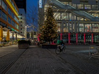 The Christmas market at Werksviertel-Mitte in Munich, Germany, on December 11, 2024, operates from November 14 to December 20, 2024, and off...