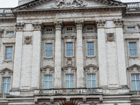 A view of Buckingham Palace, in London, United Kingdom, on December 7, 2024 (