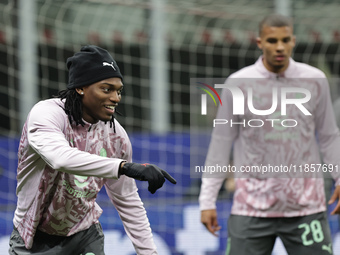 Rafael Leao participates in the Champions League 2024-2025 match between Milan and Stella Rossa Belgrado in Milano, Italy, on December 11, 2...