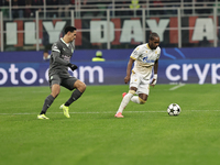 Milson participates in the Champions League 2024-2025 match between Milan and Stella Rossa Belgrado in Milano, Italy, on December 11, 2024....