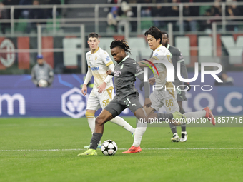 Samuel Chukwueze participates in the Champions League 2024-2025 match between Milan and Stella Rossa Belgrado in Milano, Italy, on December...