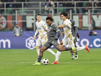 Samuel Chukwueze participates in the Champions League 2024-2025 match between Milan and Stella Rossa Belgrado in Milano, Italy, on December...