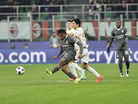 Samuel Chukwueze participates in the Champions League 2024-2025 match between Milan and Stella Rossa Belgrado in Milano, Italy, on December...