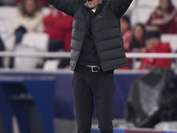 Bruno Lage, Head Coach of SL Benfica, reacts during the UEFA Champions League match between SL Benfica and Bologna FC 1909 at Estadio Da Luz...