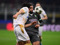 Ruben Loftus-Cheek of AC Milan is in action during the UEFA Champions League match between AC Milan and FK Crvena Zvezda at Giuseppe Meazza...