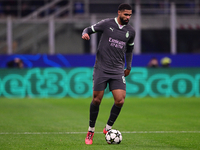 Ruben Loftus-Cheek of AC Milan is in action during the UEFA Champions League match between AC Milan and FK Crvena Zvezda at Giuseppe Meazza...