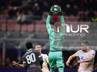 Ivan Gutesa of FK Crvena Zvezda plays during the UEFA Champions League match between AC Milan and FK Crvena Zvezda at Giuseppe Meazza in Mil...