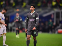 During the UEFA Champions League match between AC Milan and FK Crvena Zvezda at Giuseppe Meazza in Milan, Italy, on December 11, 2024. (