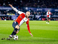 Feyenoord Rotterdam defender Gernot Traner plays during the match between Feyenoord and Sparta Praha at Stadium De Kuip for the Champions Le...