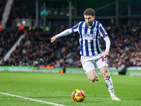 Mikey Johnston of WBA is in attacking action during the Sky Bet Championship match between West Bromwich Albion and Coventry City at The Haw...