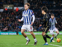 Callum Styles of WBA gestures during the Sky Bet Championship match between West Bromwich Albion and Coventry City at The Hawthorns in West...