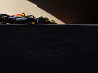 Yuki Tsunoda during the Formula 1 post-season testing at Yas Marina Cicuit in Abu Dhabi, United Arab Emirates on December 10, 2024. (