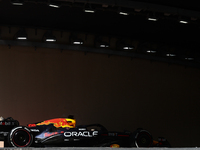 Yuki Tsunoda during the Formula 1 post-season testing at Yas Marina Cicuit in Abu Dhabi, United Arab Emirates on December 10, 2024. (