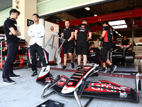 Charles Leclerc of Ferrari Ryo Hirakawa during the Formula 1 post-season testing at Yas Marina Cicuit in Abu Dhabi, United Arab Emirates on...