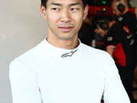 Charles Leclerc of Ferrari Ryo Hirakawa during the Formula 1 post-season testing at Yas Marina Cicuit in Abu Dhabi, United Arab Emirates on...